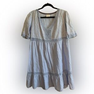 Knox Rose Baby Blue Dress | Size L | Summer Must-Haves | Flowy & Feminine